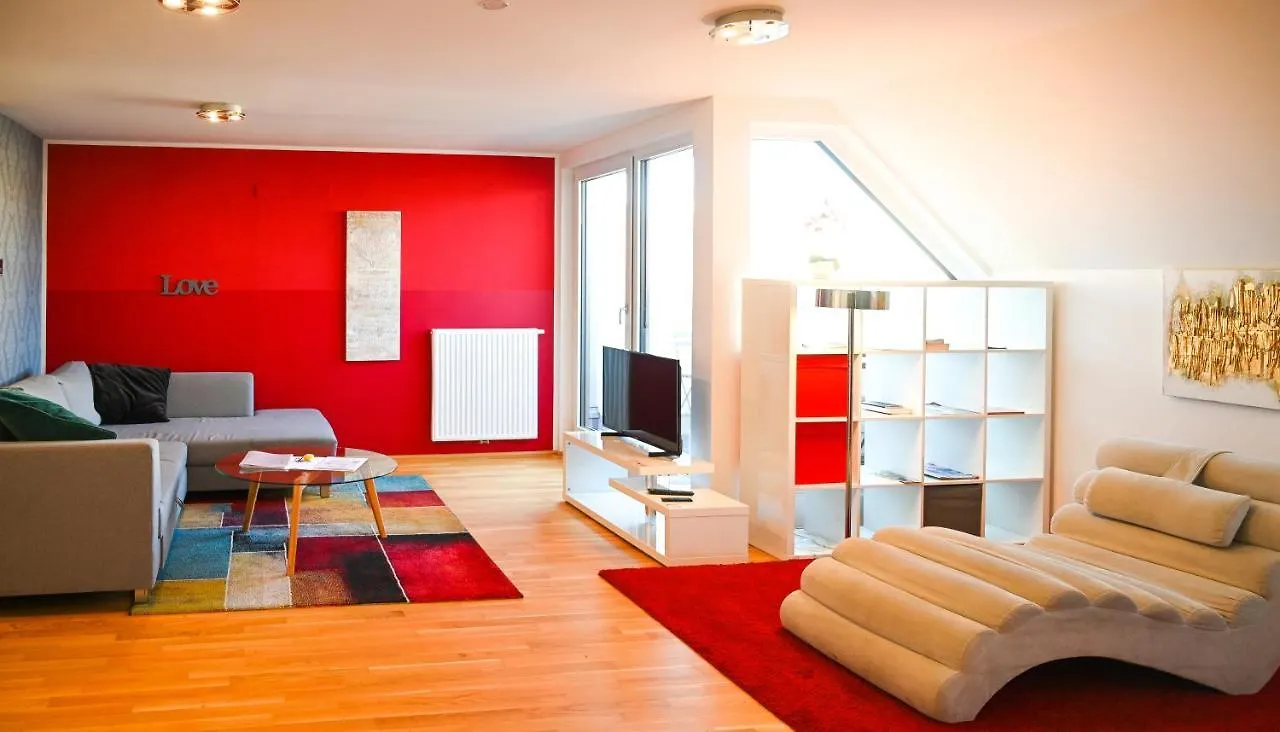 Modern Duplex Museumsquartier Lejlighed Wien Østrig